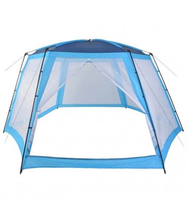 vidaXL Pool Tent Fabric 660x580x250 cm Blue — Size: 660 x 580 x 250 cm