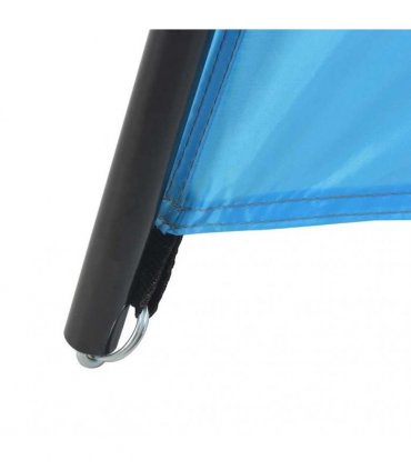 vidaXL Pool Tent Fabric 660x580x250 cm Blue — Size: 660 x 580 x 250 cm