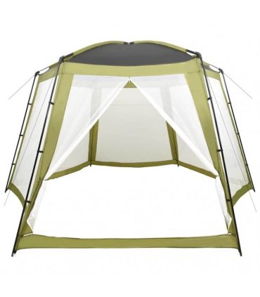 vidaXL Pool Tent Fabric 500x433x250 cm Green — Size: 500 x 433 x 250 cm