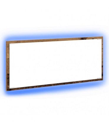 vidaXL Mirror Wall-mounted Old Wood 90 x 8.5 x 37 cm Engineered Wood