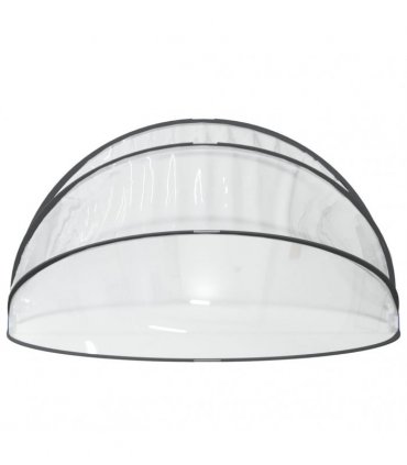 vidaXL Pool Dome Round 467x234 cm PVC — Size: 467 x 234 cm