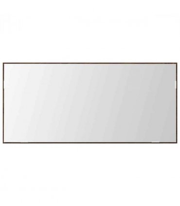 vidaXL Mirror Brown oak 80 x 37 cm Glass and Engineered Wood
