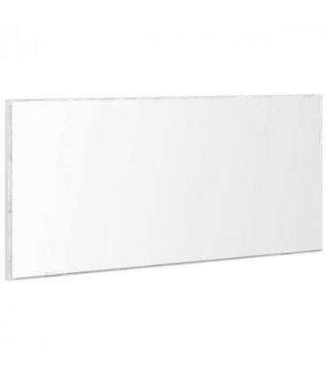 vidaXL Mirror High grey sonoma 80 x 37 cm Glass and Engineered Wood