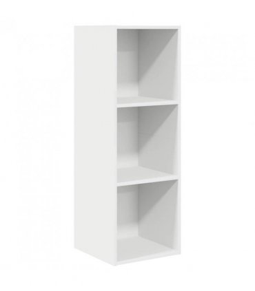 vidaXL Wall-mounted TV Cabinet White 37x37x107 cm Engineered Wood