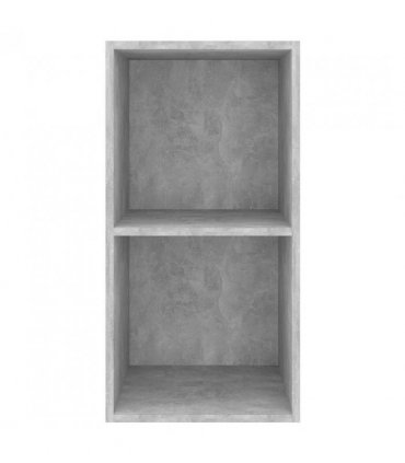 vidaXL Wall-mounted TV Cabinet Concrete Grey 37x37x72 cm Engineered Wood