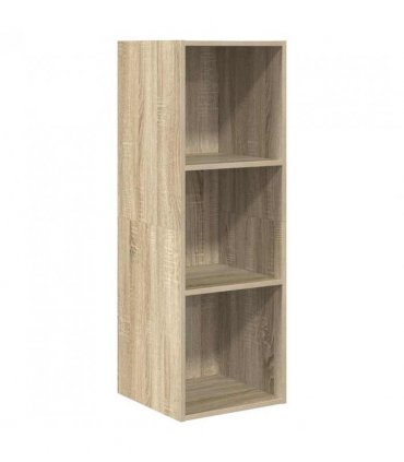 vidaXL Wall-mounted TV Cabinet Sonoma Oak 37x37x107 cm Engineered Wood