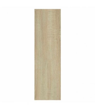 vidaXL Wall Shelf Sonoma Oak 75x16x55 cm Engineered Wood