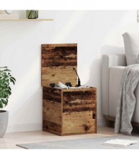 vidaXL Storage Box Old Wood 40 x 42 x 46 cm Engineered Wood