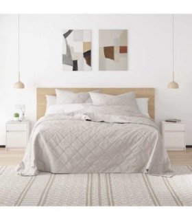 vidaXL Bedside Cabinet White 40x31x50 cm Solid Pinewood