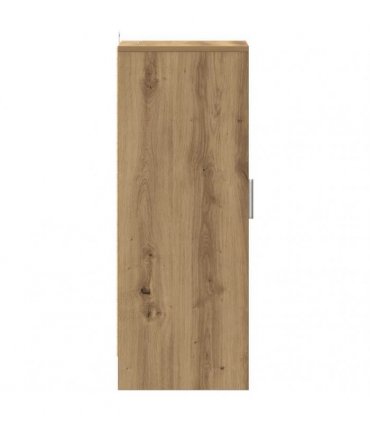 vidaXL Shoe Cabinet Artisan Oak 32x35x92 cm Engineered Wood — Size: 32 x 35 x 92 cm, Model: shoe cabinet with door