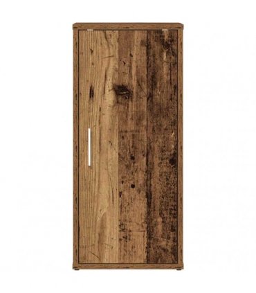 vidaXL Shoe Cabinets 2 pcs Old Wood 32x35x70 cm Engineered Wood — Size: 32 x 35 x 70 cm, Model: 2x shoe cabinet with door