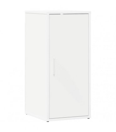 vidaXL Shoe Cabinet White 32x35x70 cm Engineered Wood — Size: 32 x 35 x 70 cm, Model: shoe cabinet with door