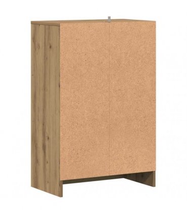 vidaXL Shoe Cabinet Artisan Oak 60x35x92 cm Engineered Wood — Size: 60 x 35 x 92 cm, Model: shoe cabinet without door
