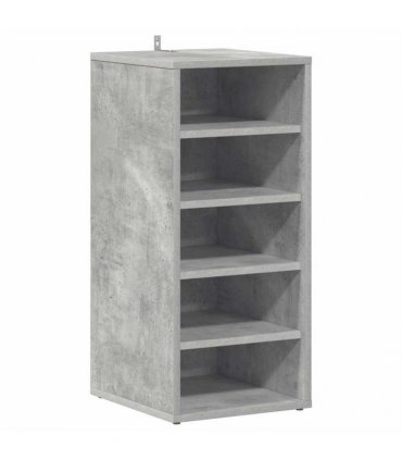 vidaXL Shoe Cabinets 2 pcs Concrete Grey 31.5x35x70 cm Engineered — Size: 31.5 x 35 x 70 cm, Model: 2x shoe cabinet without door
