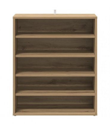 vidaXL Shoe Cabinet Artisan Oak 60x35x70 cm Engineered Wood — Size: 60 x 35 x 70 cm, Model: shoe cabinet without door