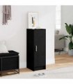 vidaXL Shoe Cabinet Black Oak 32 x 35 x 92 cm Engineered Wood — Model: Shoe cabinet with door