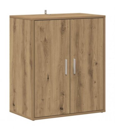 vidaXL Shoe Cabinet Artisan Oak 60x35x70 cm Engineered Wood — Size: 60 x 35 x 70 cm, Model: shoe cabinet with door