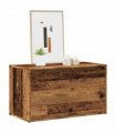 vidaXL Hall Bench 80x40x45 cm Old Wood Engineered Wood