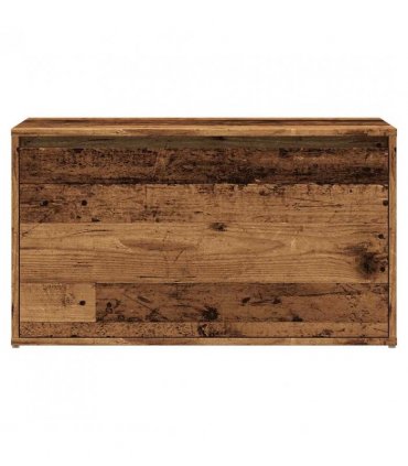 vidaXL Hall Bench 80x40x45 cm Old Wood Engineered Wood