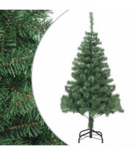 vidaXL Christmas Tree | Green | PVC, Plastic | 180 cm | Christmas Tree — Size: 180 x 90 cm