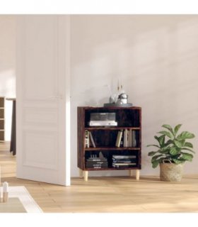 vidaXL Sideboard Smoked Oak 57x35x70 cm Engineered Wood