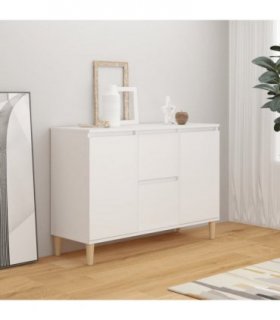 vidaXL Sideboard White 101x35x70 cm Engineered Wood