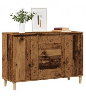 vidaXL Sideboard Old Wood 102x35x70 cm Engineered Wood