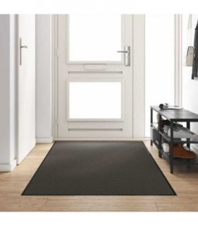 vidaXL Doormat Other Anthracite and Black 120 x 250 cm