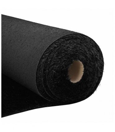 vidaXL Artificial Grass 200 x 100 x 3 cm PP & PE — Colour: Black, Size: 1 x 2 m
