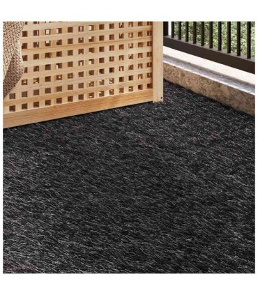 vidaXL Artificial Grass 200 x 100 x 3 cm PP & PE — Colour: Black, Size: 1 x 2 m