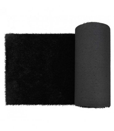 vidaXL Artificial Grass 200 x 100 x 3 cm PP & PE — Colour: Black, Size: 1 x 2 m