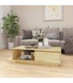 vidaXL Coffee Table 110x50x33.5 cm Solid Pinewood — Colour: natural — V0672028149