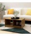 vidaXL Coffee Table Honey Brown 75x50x33.5 cm Solid Pinewood