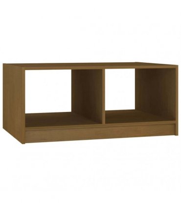 vidaXL Coffee Table Honey Brown 75x50x33.5 cm Solid Pinewood