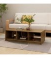 vidaXL Coffee Table Honey Brown 110x50x34 cm Solid Pinewood
