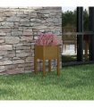 vidaXL Garden Planter Honey Brown 40x40x70 cm Solid Pinewood