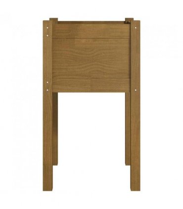 vidaXL Garden Planter Honey Brown 40x40x70 cm Solid Pinewood