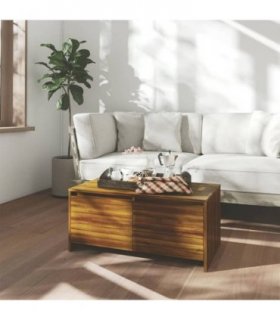 vidaXL Coffee Table Brown Oak 90x50x41.5 cm Engineered Wood