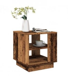vidaXL Coffee Table Old Wood 40x40x43 cm Engineered Wood