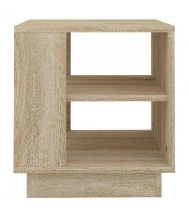 vidaXL Coffee Table Sonoma Oak 40x40x43 cm Engineered Wood