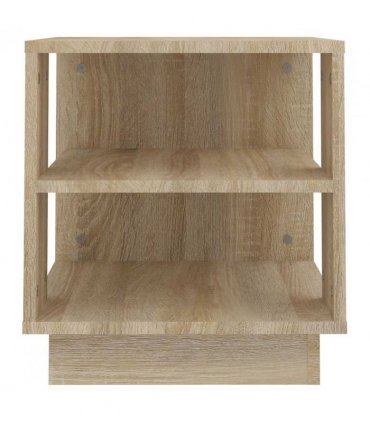 vidaXL Coffee Table Sonoma Oak 40x40x43 cm Engineered Wood
