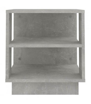 vidaXL Coffee Table Concrete Grey 40x40x43 cm Engineered Wood