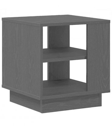 vidaXL Coffee Table Black Oak 40 x 40 x 43 cm Engineered Wood