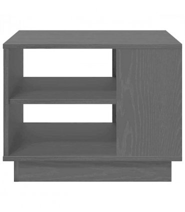 vidaXL Coffee Table Black Oak 55 x 55 x 42 cm Engineered Wood