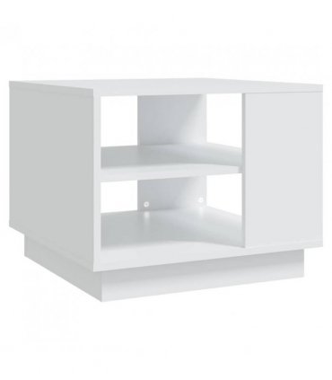 vidaXL Coffee Table White 55x55x43 cm Engineered Wood