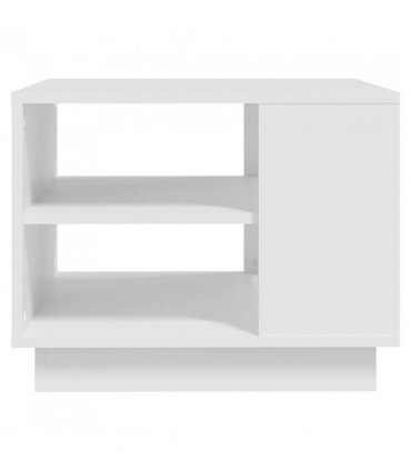 vidaXL Coffee Table White 55x55x43 cm Engineered Wood
