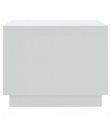 vidaXL Coffee Table White 55x55x43 cm Engineered Wood