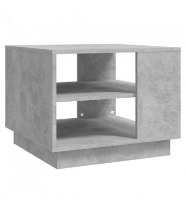 vidaXL Coffee Table Concrete Grey 55x55x43 cm Engineered Wood