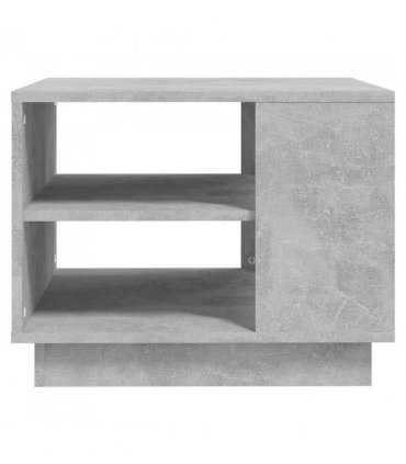 vidaXL Coffee Table Concrete Grey 55x55x43 cm Engineered Wood