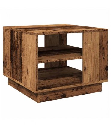 vidaXL Coffee Table Old Wood 55x55x42 cm Engineered Wood